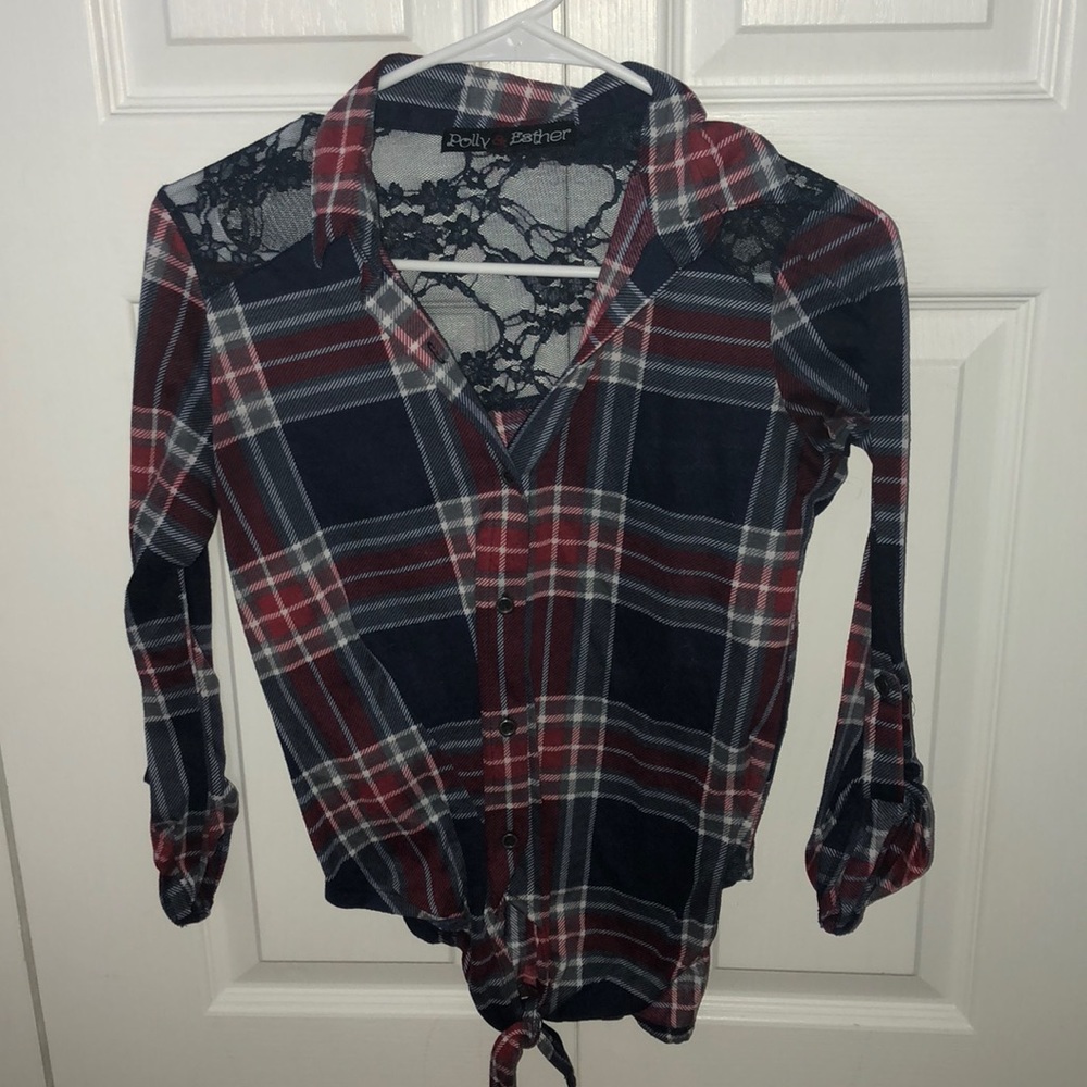 Red & Blue flannel💛